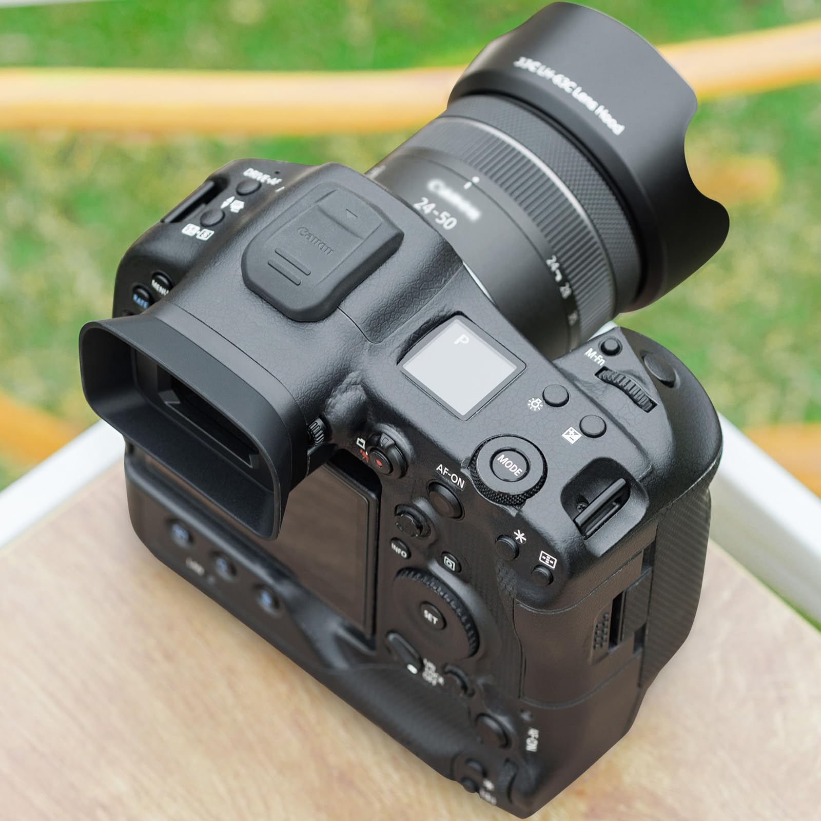Große Augenmuschel Silikon für Canon EOS R3 RF-Spiegellose Kamera Ersetzt Canon Okular ER-h & ER-hE