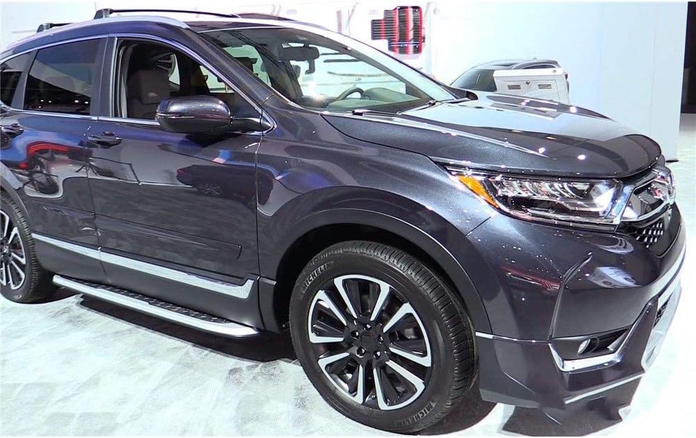 2pcs OE Style for 17-18 CR-V Silver Aluminum Side Step Nerf Bars