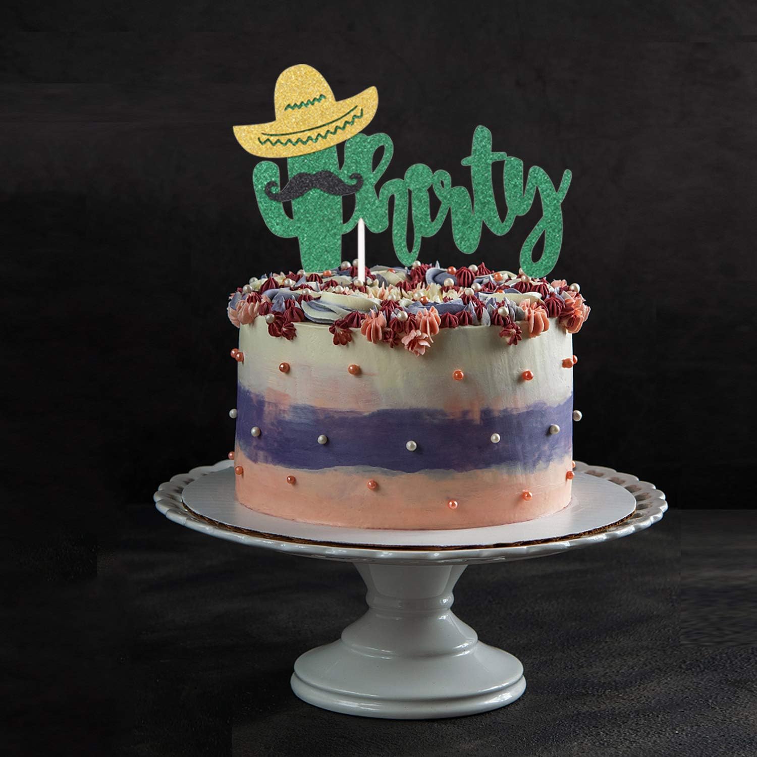 Buy Fiesta 30th Birthday Cake Topper 