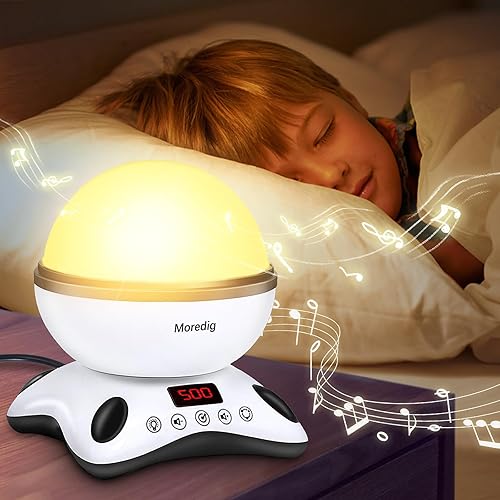 Miniatura 4 de Moredig Proyector de luz nocturna para niños, luces nocturnas remotas para habitación de niños con 12 música, proyector de luz nocturna para niños,