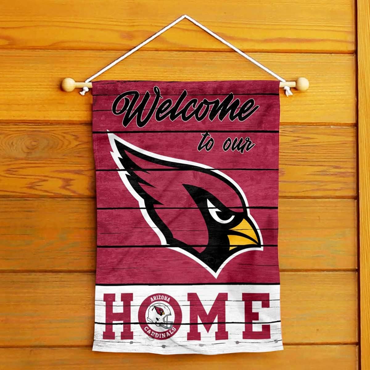 Arizona Cardinals Welcome Home Decorative Garden Flag Double Sided Banner - Image 4
