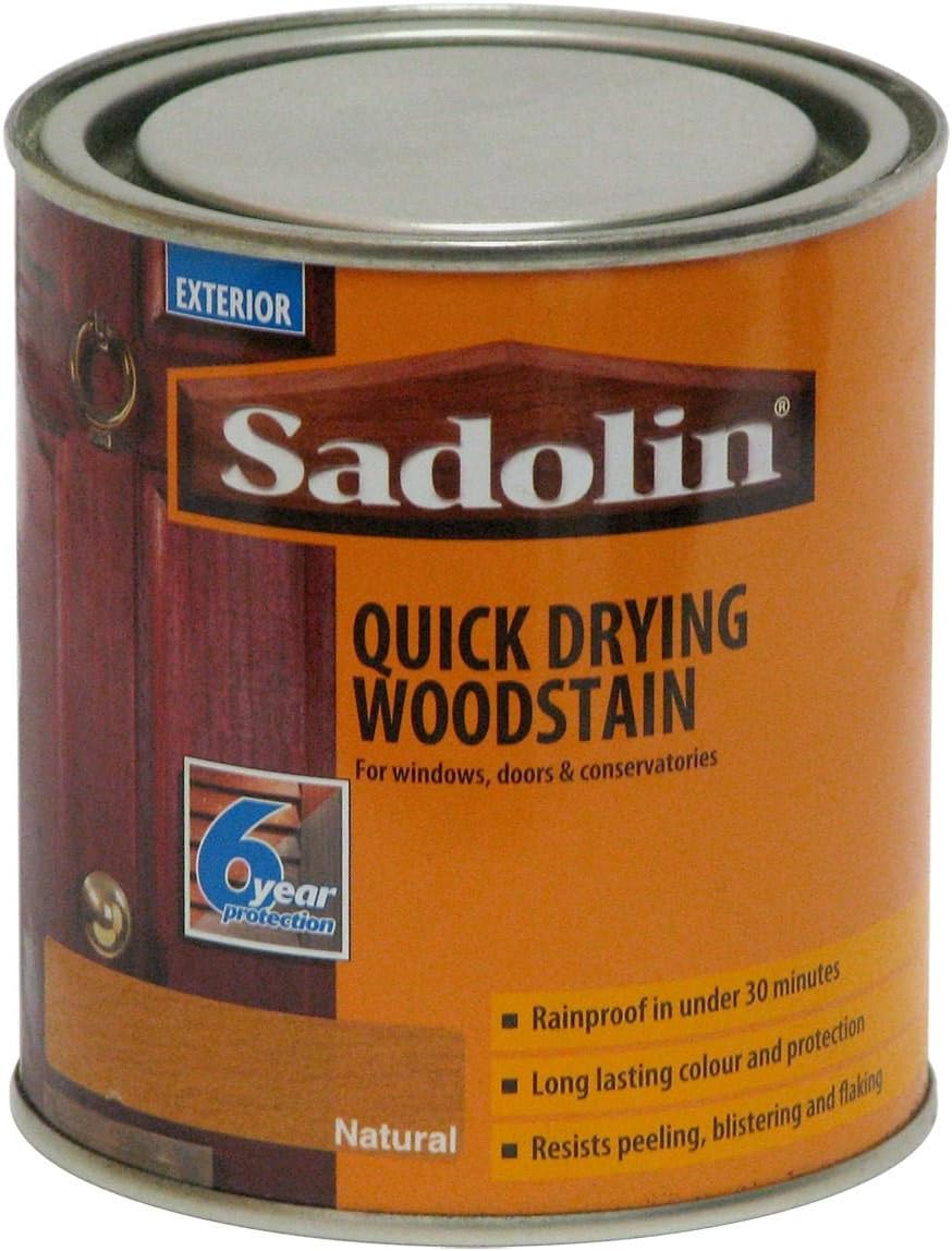 Sadolin Quick Drying Exterior Woodstain 500ml Natural