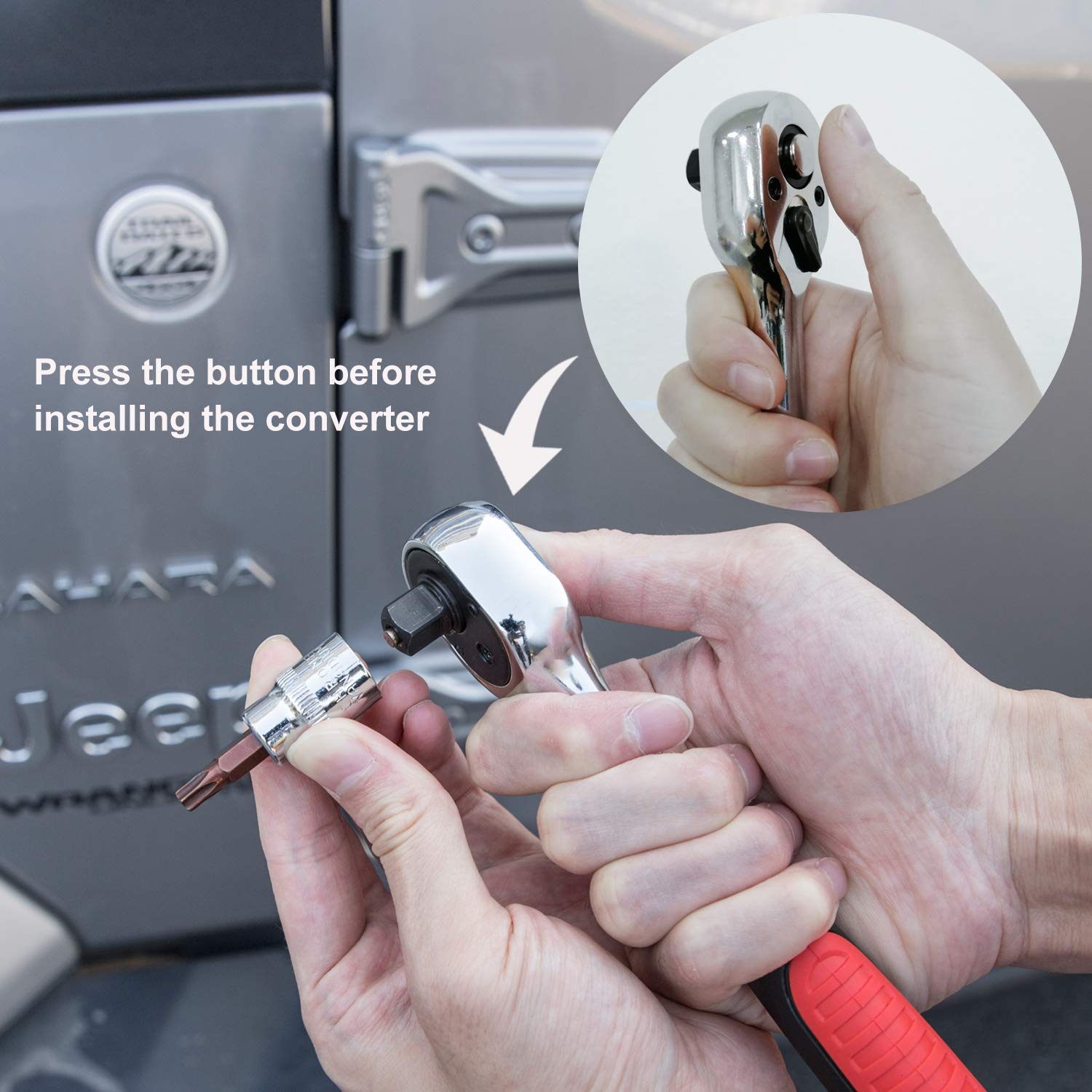 Hardtop and Door Removal Torx Tool Set Socket Wrench Kit Fit for 1997