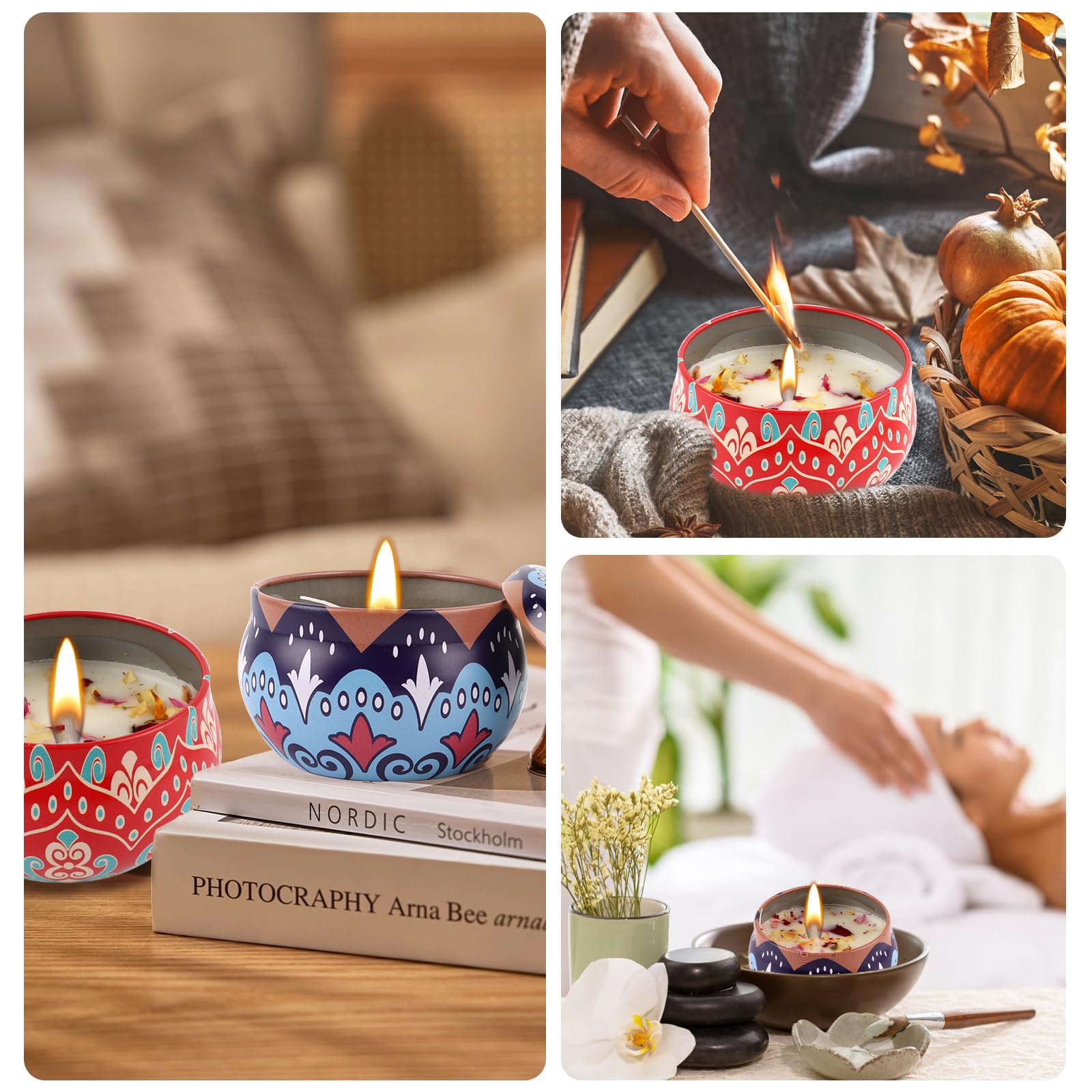Sojakaarsen in blik - blikje knuffels - geurkaarsen - biologisch - My Flame Lifestyle