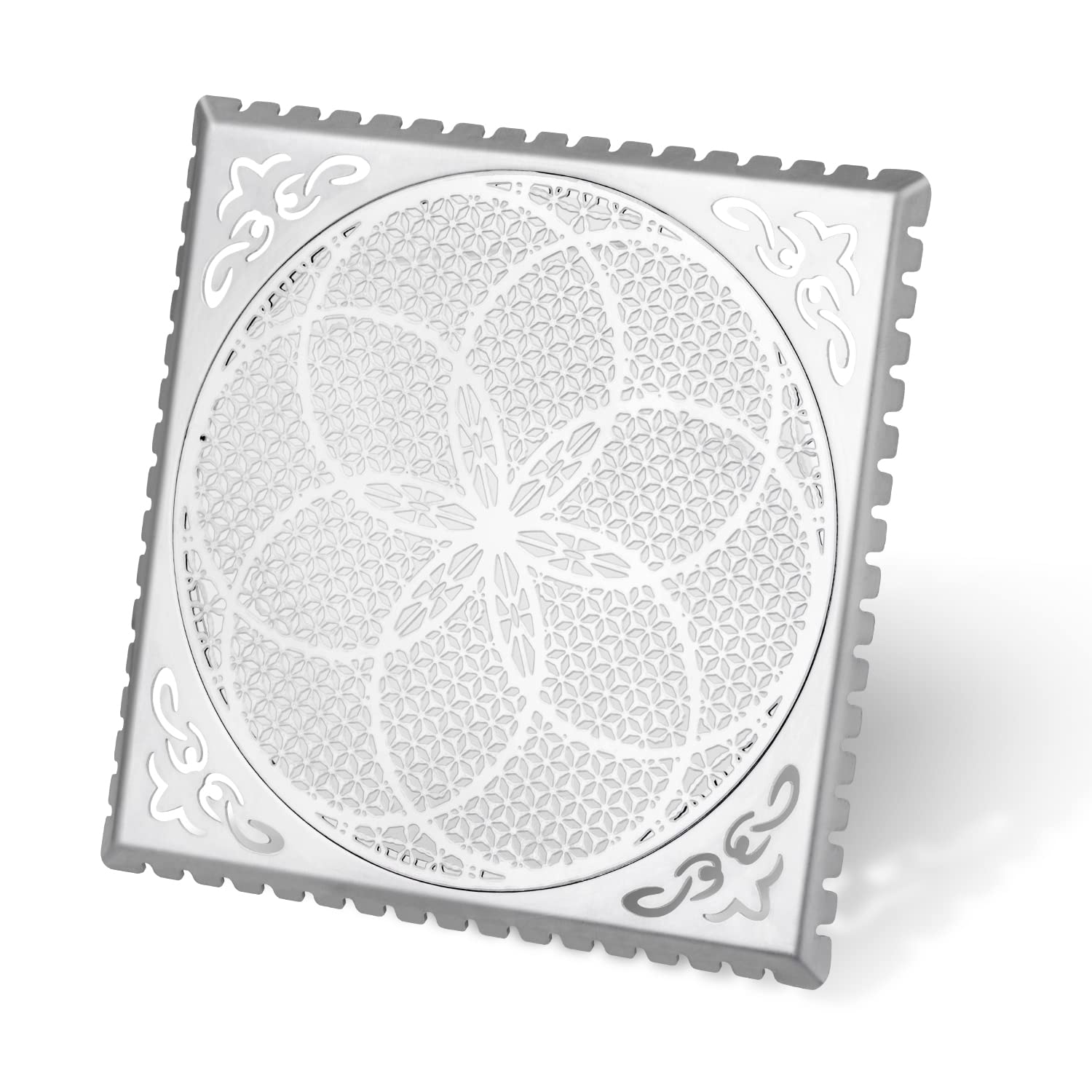 Buy oze Shower Drain Hair Catcher, 4.92 Inch Stainless Steel Shower