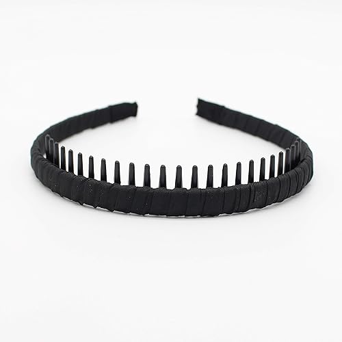 Miniatura 5 de Diadema JOBAND de aro, con púas para peinar el cabello, diadema suave y cómoda, accesorios de mujer para el pelo, no se desliza (en 4 colores)