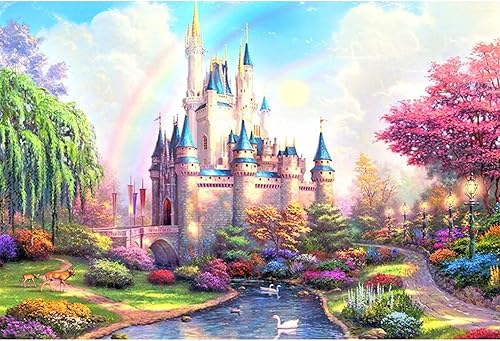 Kits de pintura de diamantes grandes para adultos pintura de arte de diamantes 5D con diamantes redondos kit de arte de gemas de taladro completo