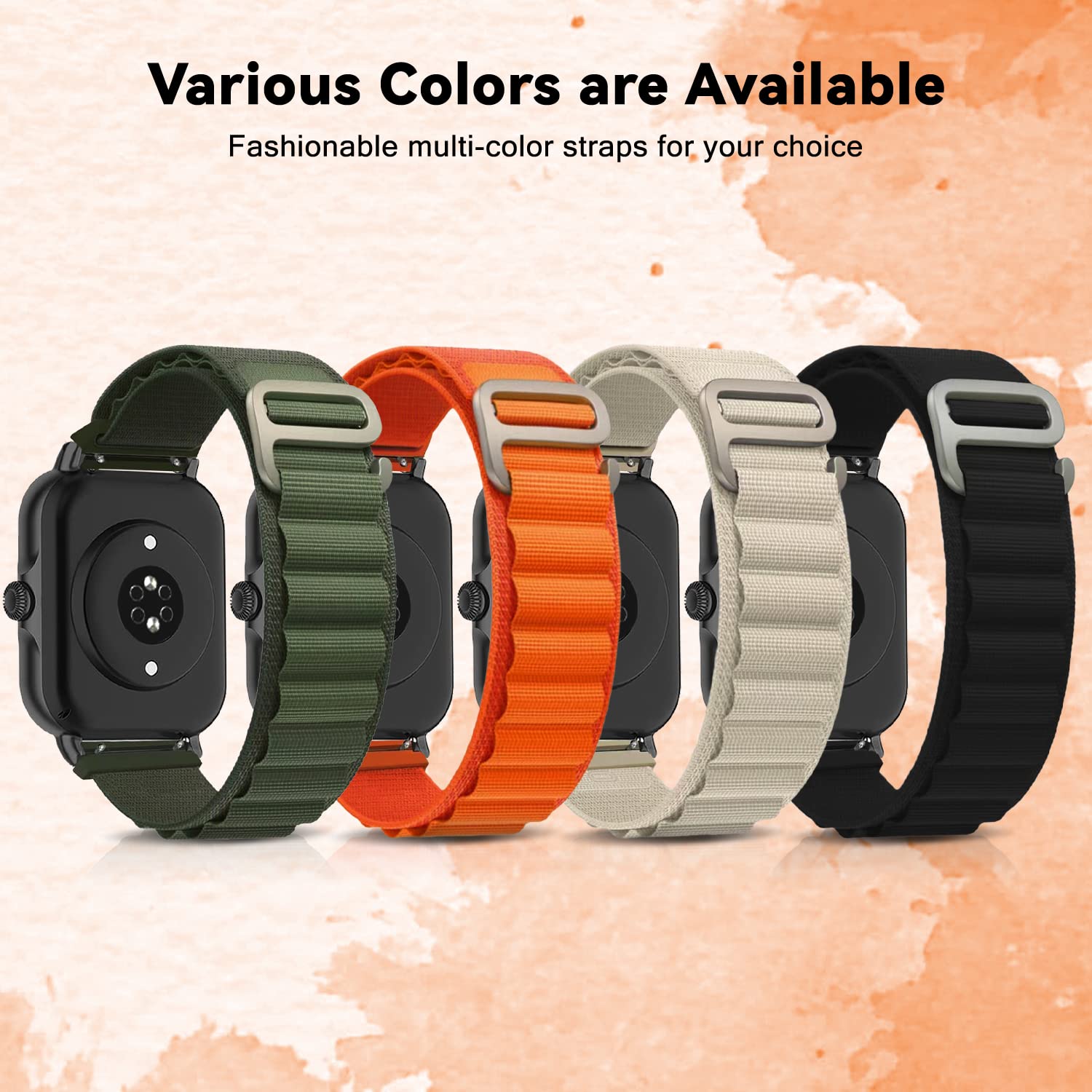 KeeFos 20mm Cinturino Compatibile con Amazfit T-Rex 3 Pro 44mm/Active 2