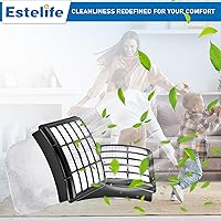 Vista 7 de Filtro de repuesto para aspiradora vertical Shark Navigator Lift-Away Professional Deluxe NV350, NV351, NV352, NV355, NV356E, NV357, NV360, NV370