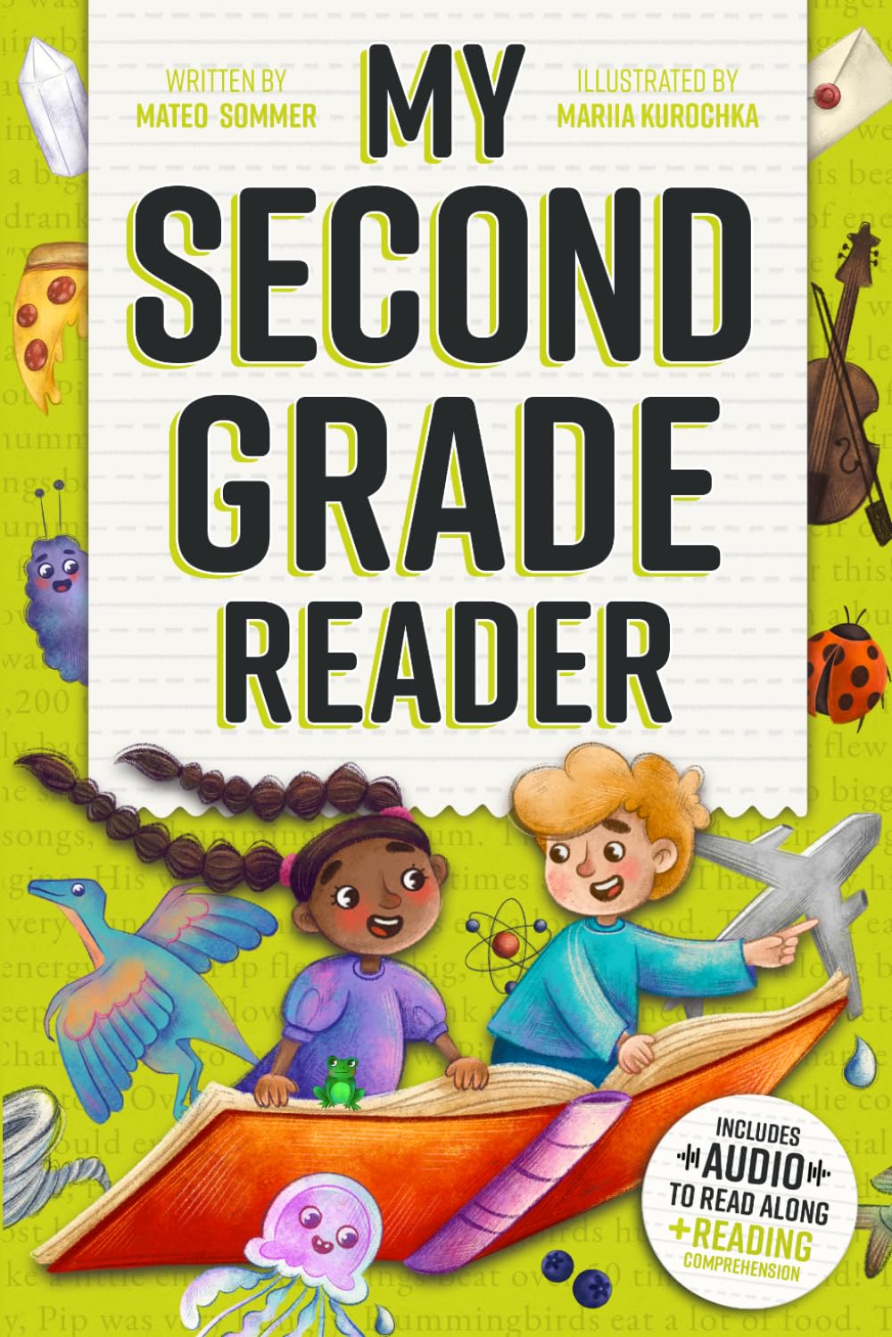 My Second Grade Reader: Captivating Short Stories for 2nd Graders to Boost Reading Skills with Read-Along Audio & Easy Comprehension Questions