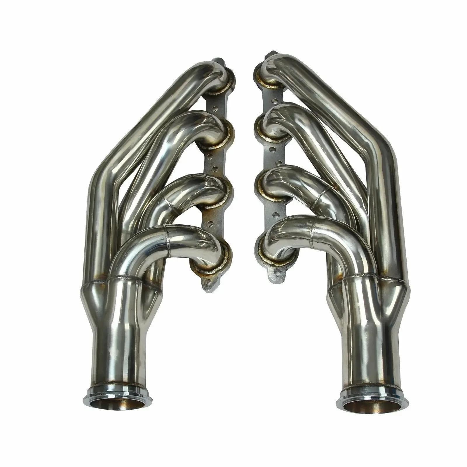 Car Exhaust Tail Pipe Car Modification Turbo Manifold Exhaust Header For 1997-2014 Small Block V8 LS1/LS2/LS3/LS6 LSX For Chevy For Camaro Car End Pipes