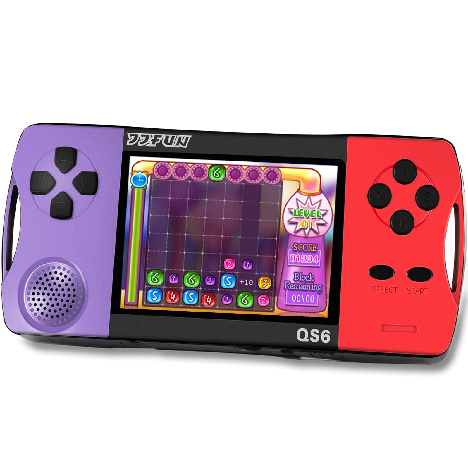 16 Bit Handheld Games for Kids with 3.5" IPS Large Screen Built-in 216 Retro Video Games Portable Gaming Player with Rechargeable Battery Mini Arcade