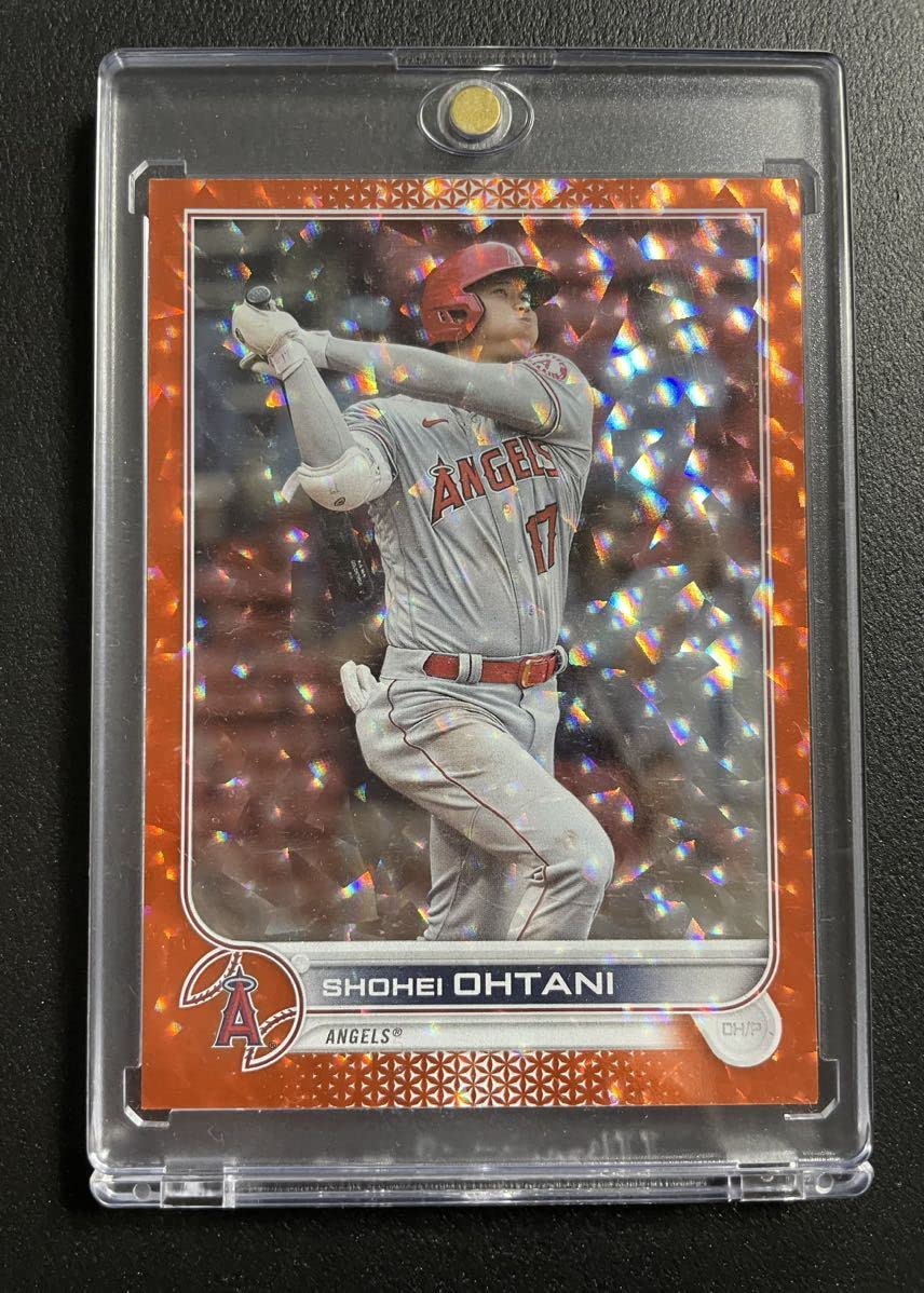 Amazon.co.jp: 299枚限定 2022 Topps Series 1 大谷翔平 No.001 