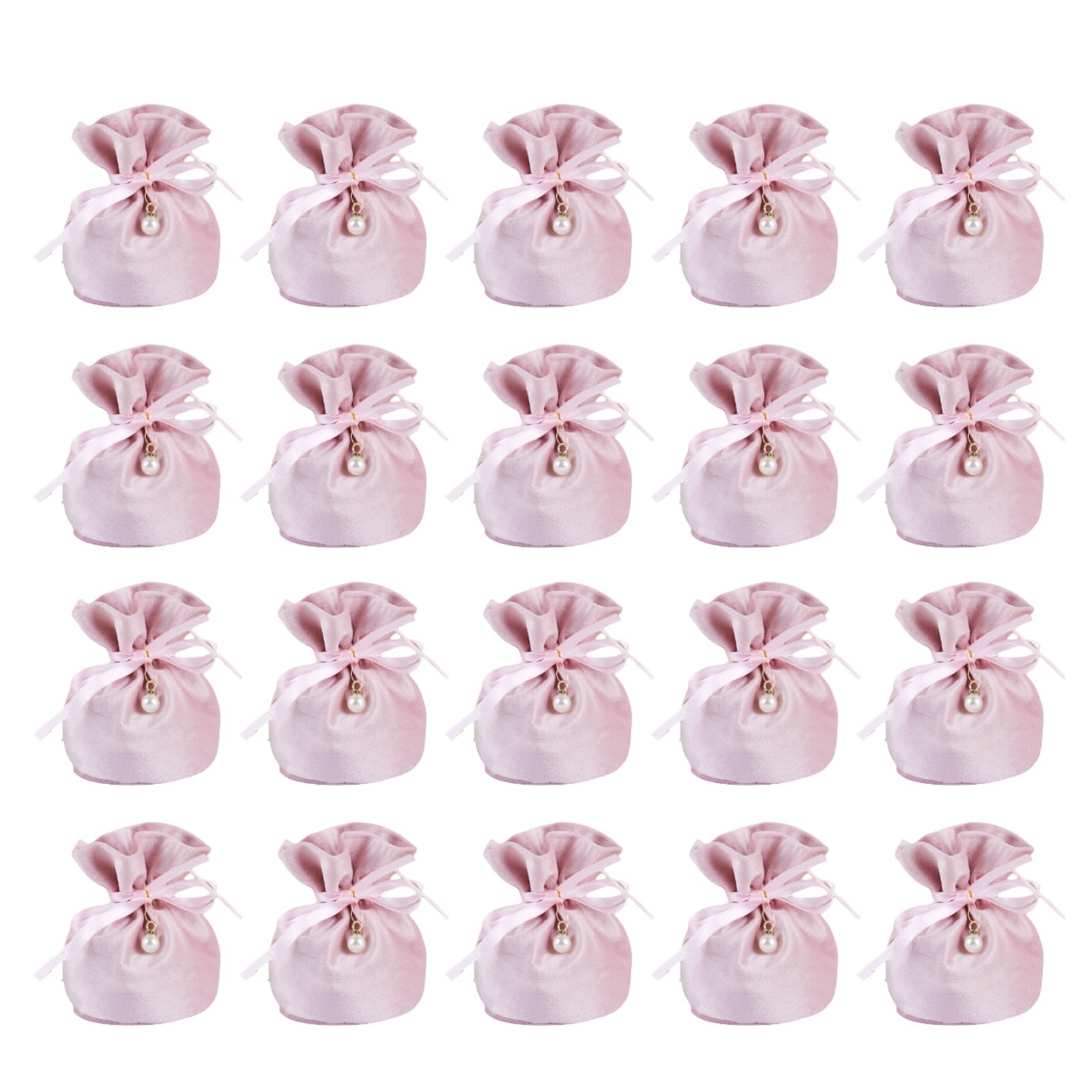 Kalttoy E 20Pcs Plush Gift Bags For Candy Packaging Stylish Plush Party Supplies Bags For Wedding Planners And Vent Organizers Celebration