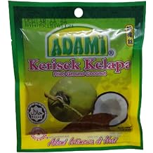 Adami Premium Kerisek Kerisik Kelapa Fried Ground Coconut, 100g Each, Halal