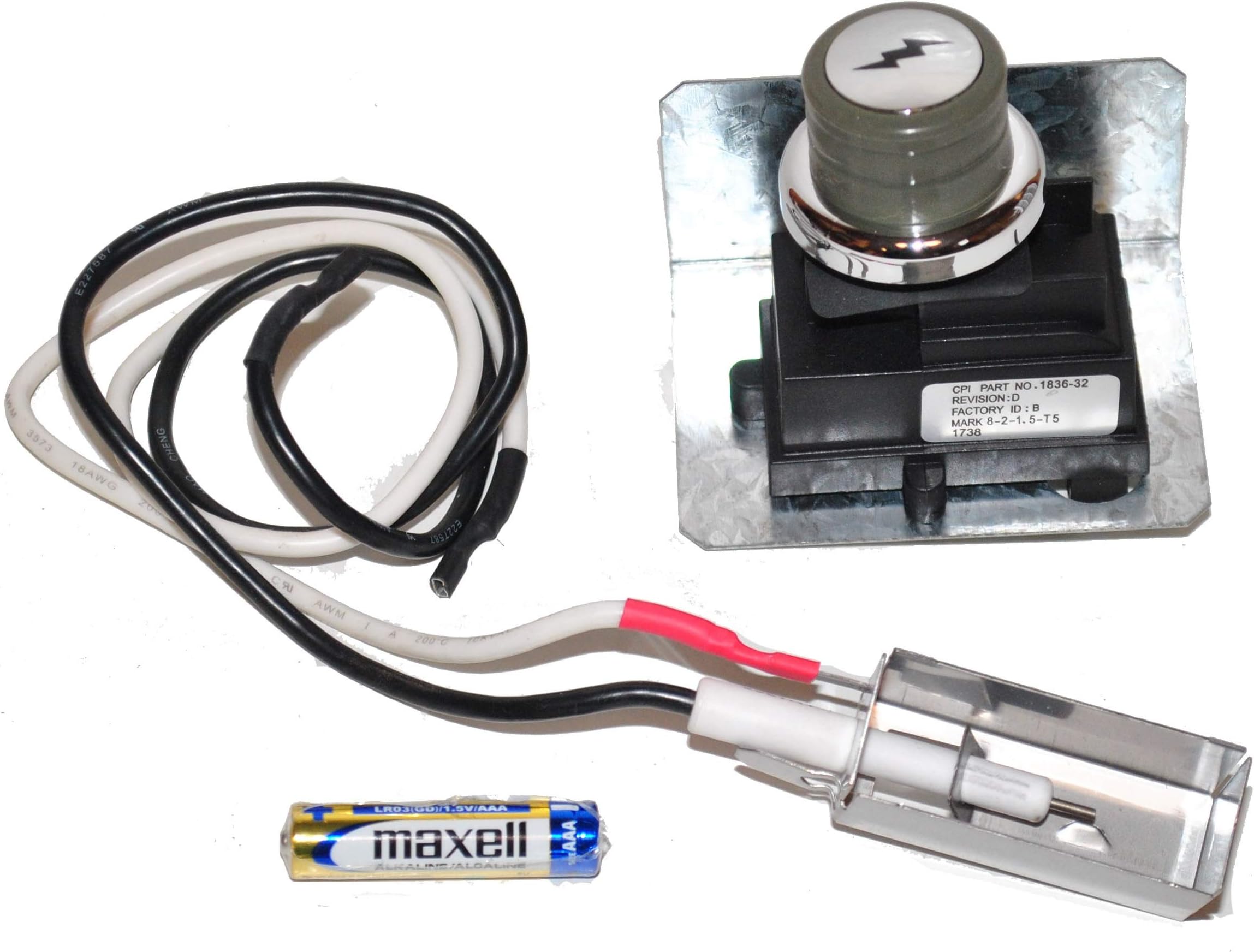 Weber91360 Electronic Battery Igniter Kit for Spirit (2009-2012) Gas Grills