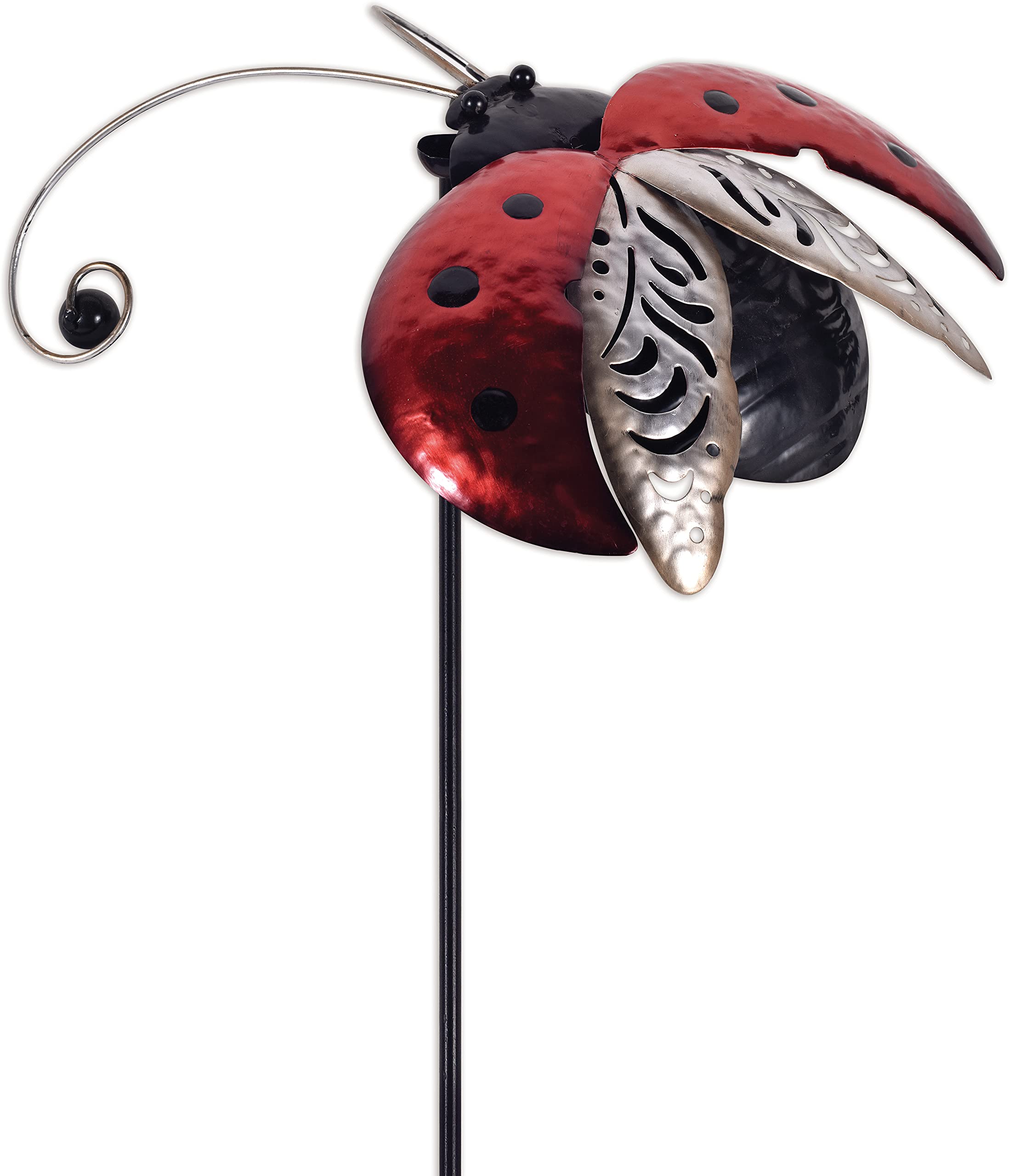 Amazon.com : Sunset Vista Designs 93862 Garden in Motion-Balancing 43-Inch  Spinner Stake, Ladybug : Patio, Lawn & Garden