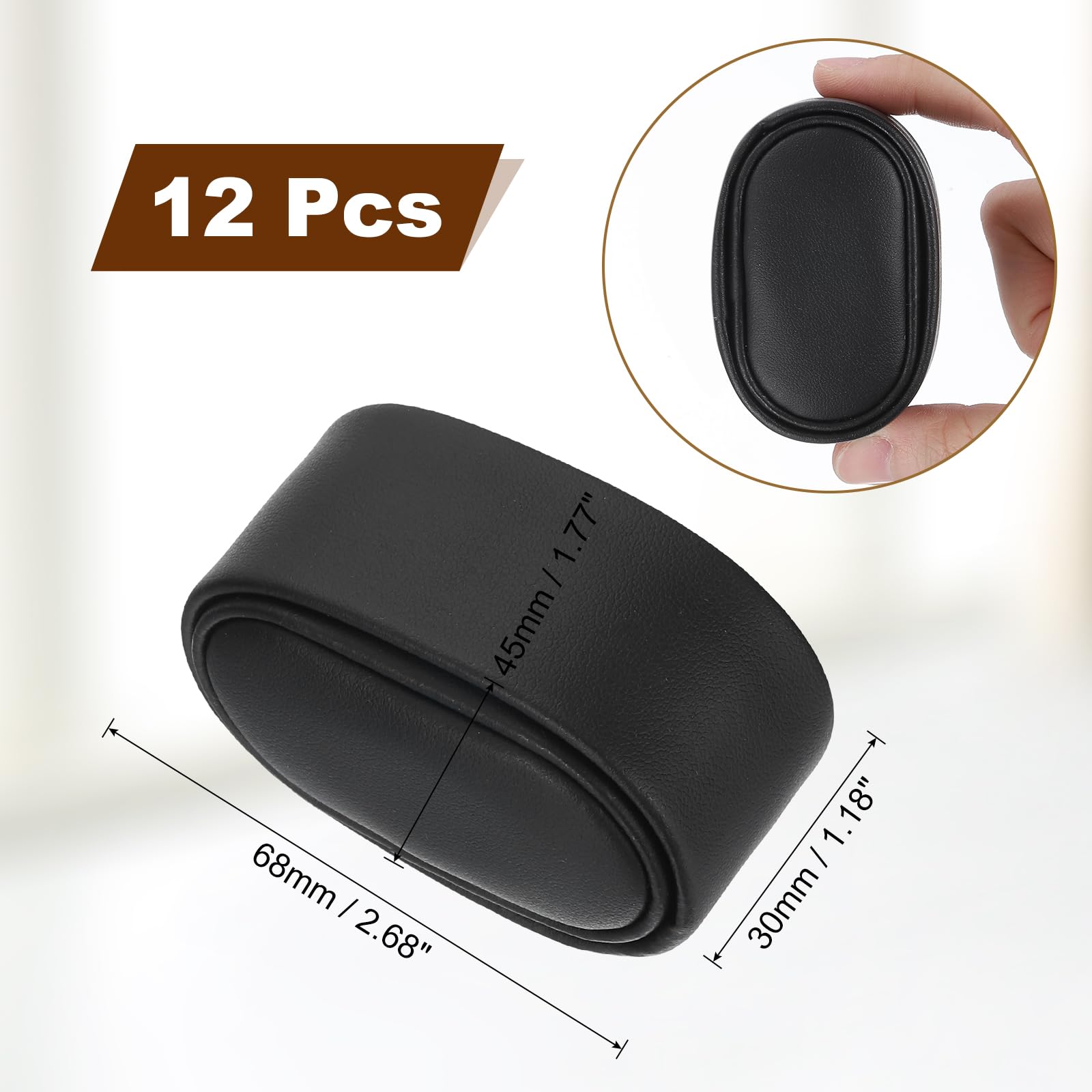 uxcell 12Pcs Watch Display Pillow, 2.68