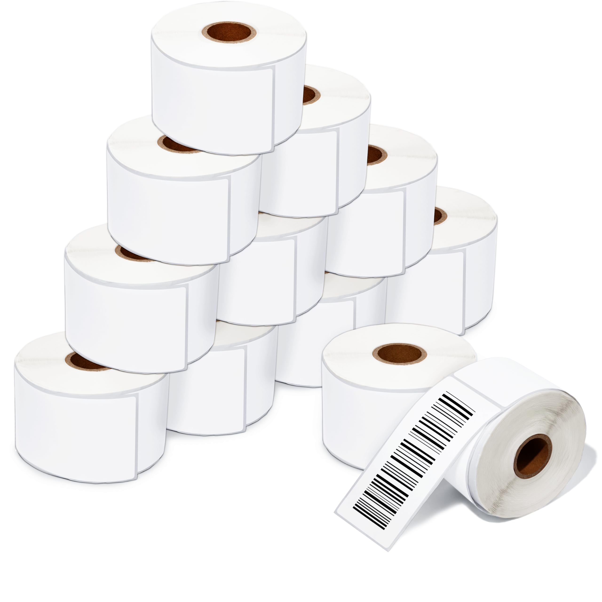 Aegis Adhesives - 2" X 6" Direct Thermal Labels Compatible with Rollo, Zebra, and Other Desktop Label Printers (12 Rolls, 250/Roll)