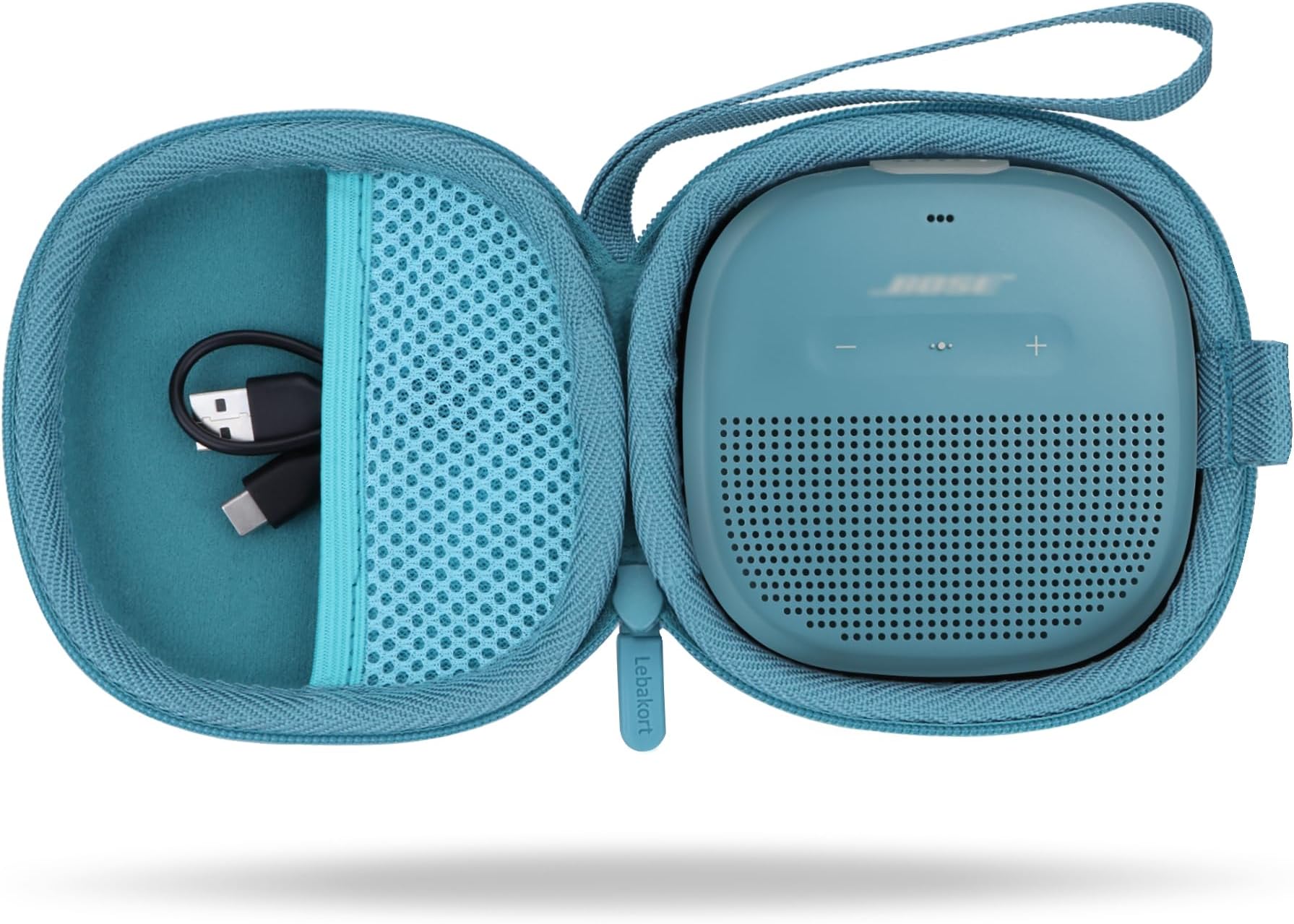 LebakortHard Case Compatible with Bose SoundLink Micro Speaker, Blue Case, Case