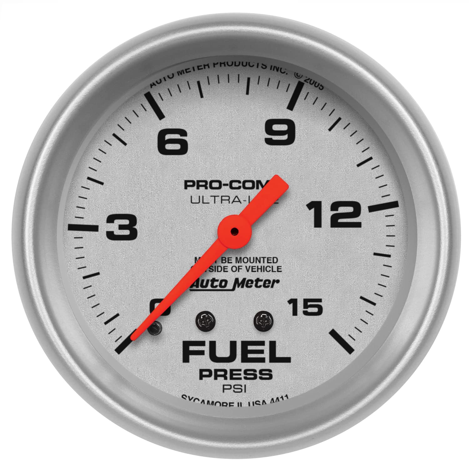 Auto Meter 4411 Ultra-Lite Fuel Pressure Gauge