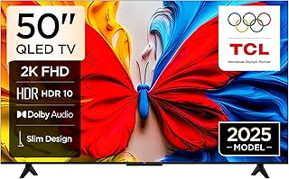 TCL 50S5K Television 50 Inch Smart TV QLED HDR 10 Google TV
