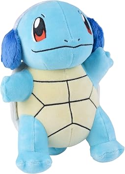 Pokemon 8" Holiday Squirtle Plush with Winter Earmuff Accessory - Officially Licensed - Generation 1 Starter - Stuffed Animal Toy Figure - Christmas Stocking Stuffer Gift for Kids, Boys, Girls - 2+