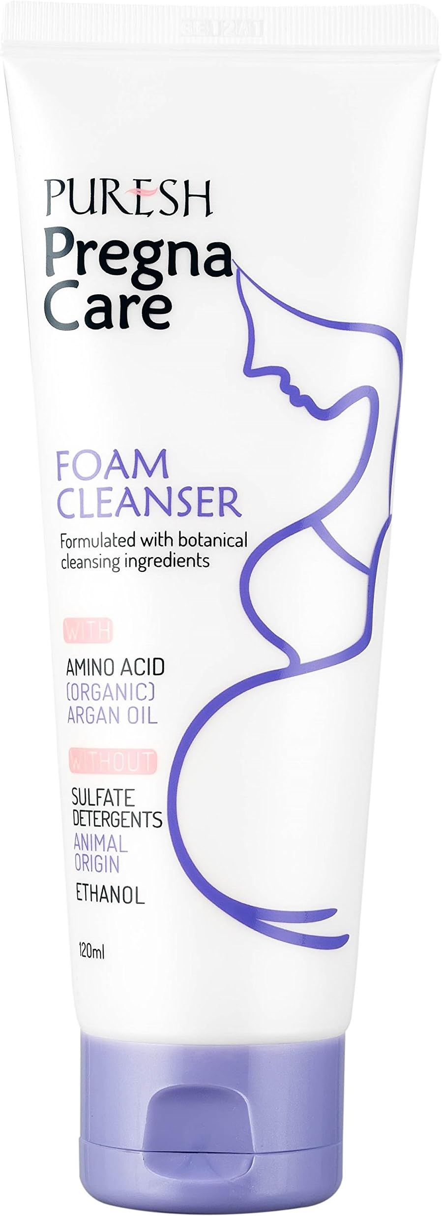 Puresh Pregna-Halal Certified Natural Pregnant Care, Foam Cleanser, harmless, safe to use for pregnant women, babies or anyone