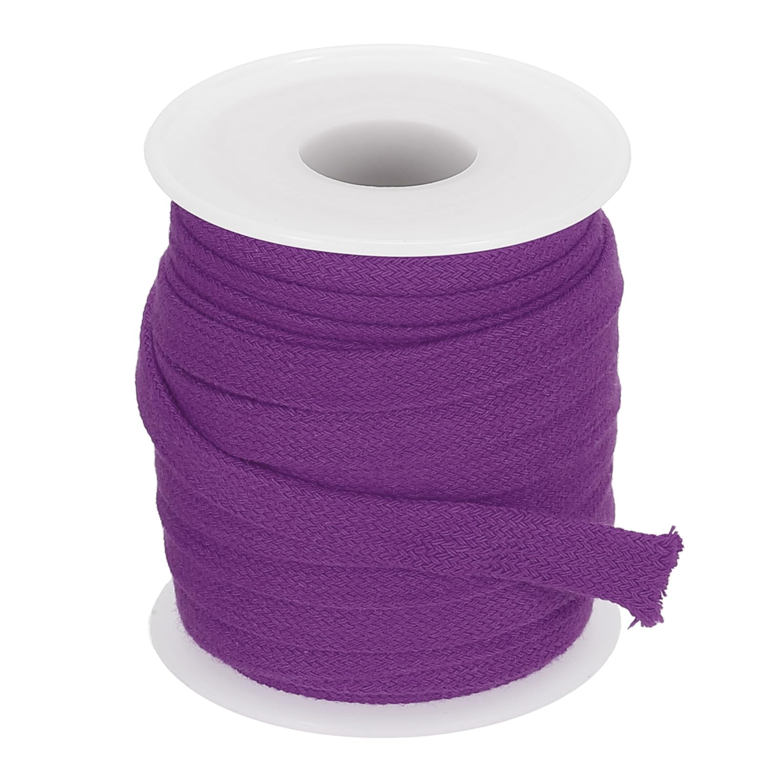 PATIKIL Flat Drawstring Cord 0.4 Inch x 10 Yd