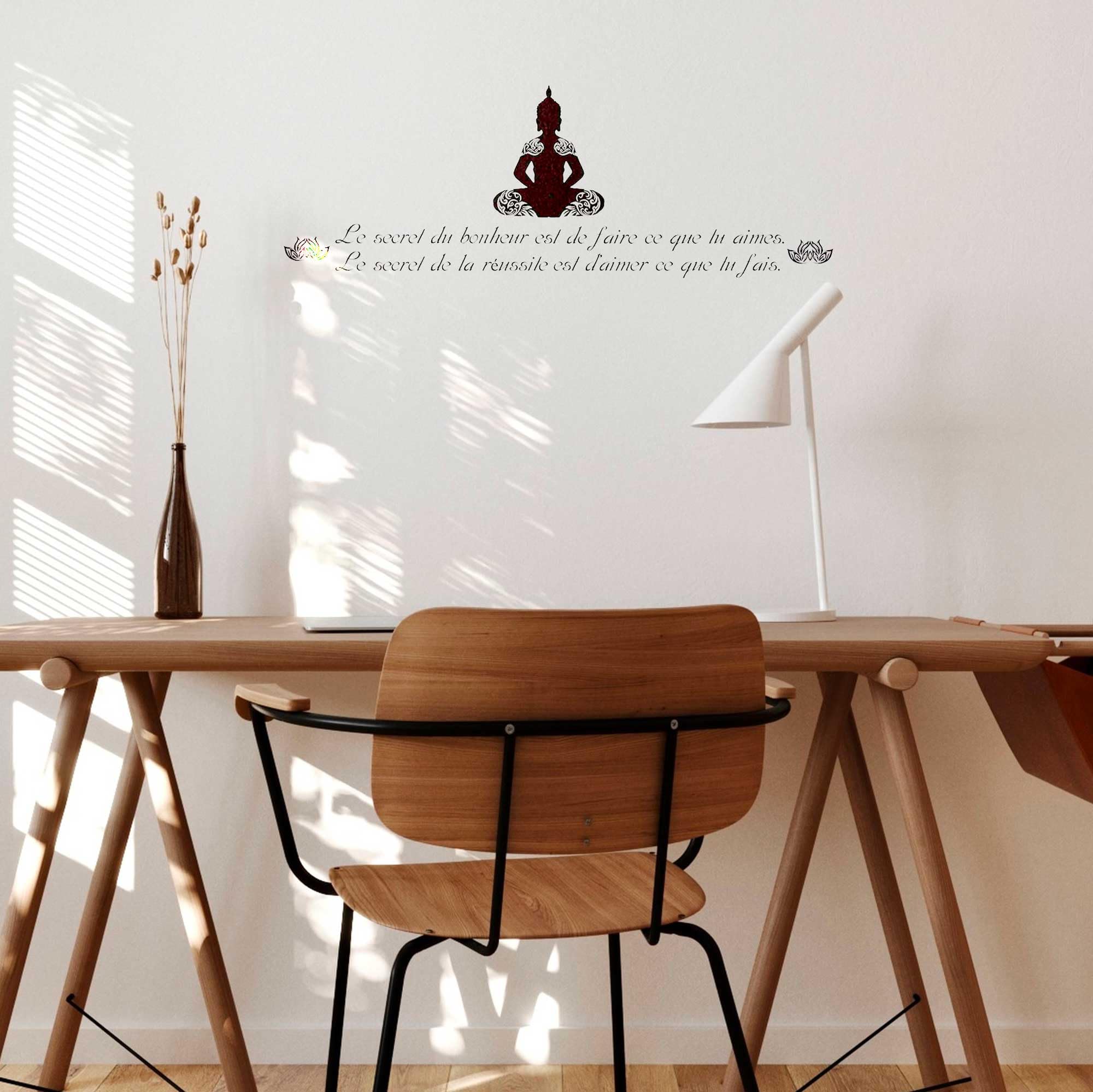 Buddha Quote Sticker, Black, 20 X 70 Cm - Image 4