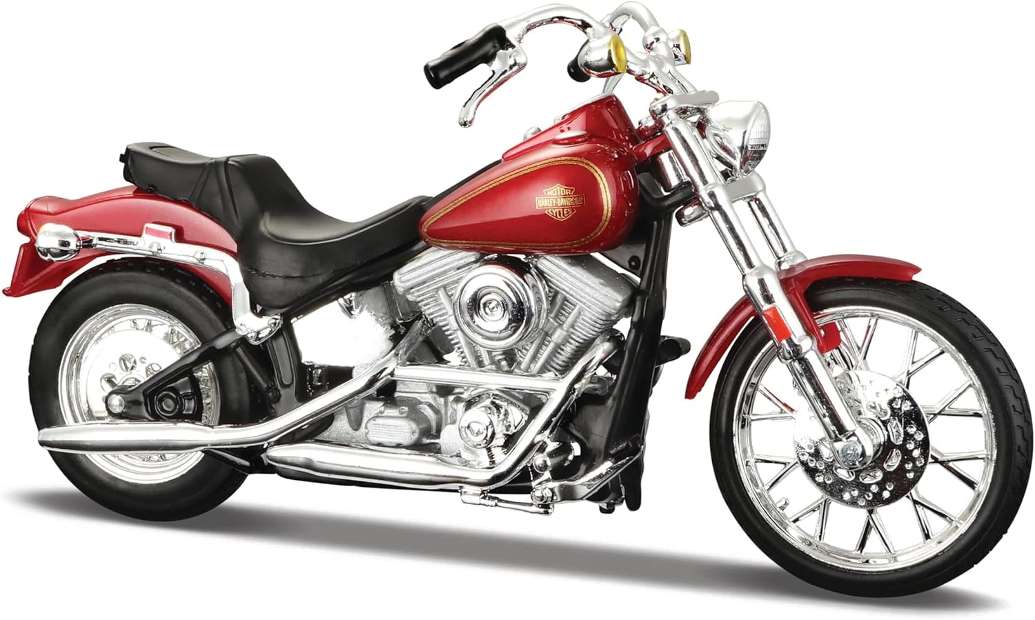 Maisto 1:18 Scale Harley Davidson Duos - 80s Series '80 FLT Tour Glide and '84 FXST Softail Diecast Motorcycles