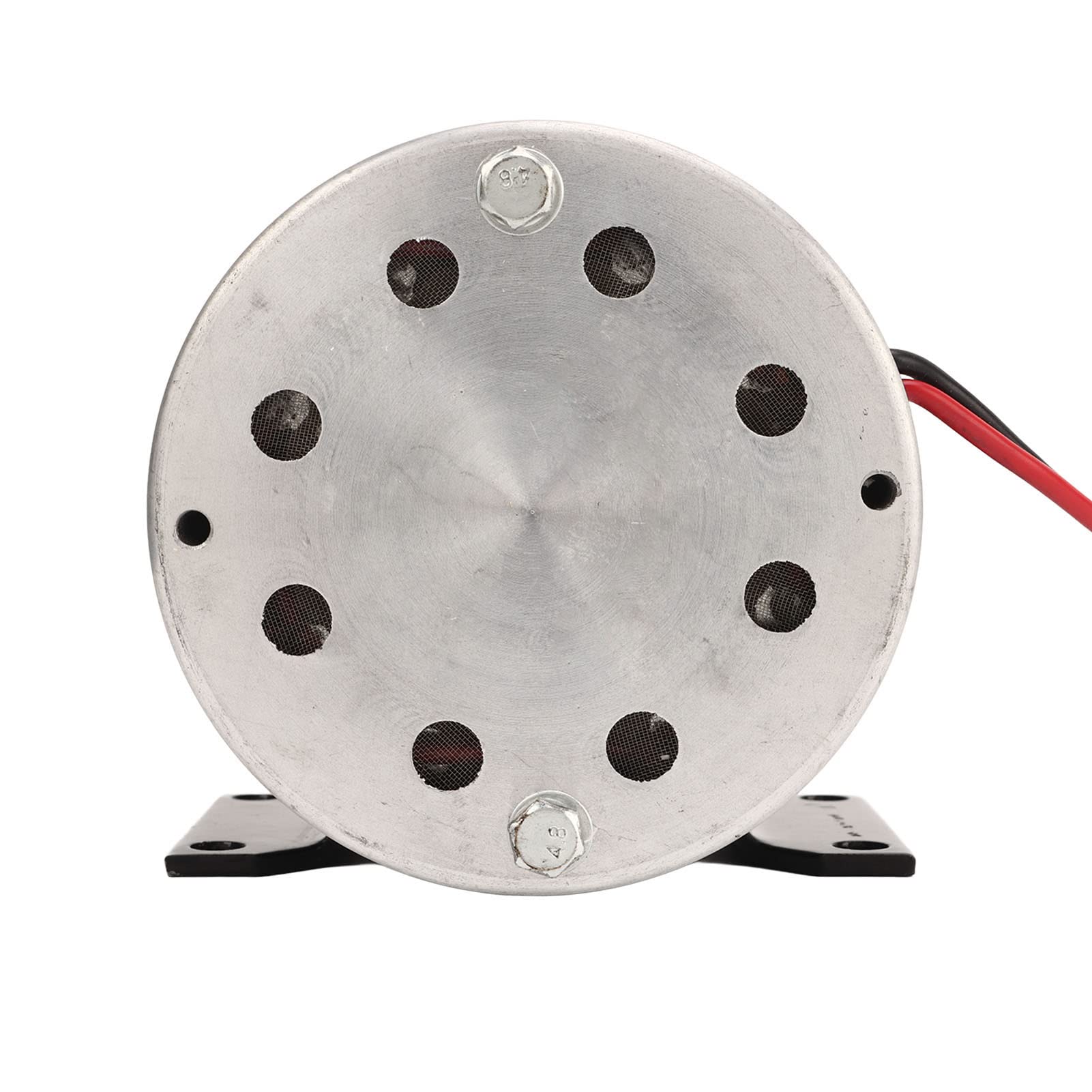 Cryfokt Motor de Polea Eléctrica de 500W, Aleación de Aluminio Cepillado de Poco Ruido para Bicicletas Eléctricas, Scooters y Motocicletas