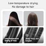 Gonetre Cordless Portable Hair Dryer Rechargeable Usb C Battery Hairdryer With Nozzle 300w High Speed Cold Hot Wind Air Blow Dryer Travel Hair Dryer For Student Dormitory Travel