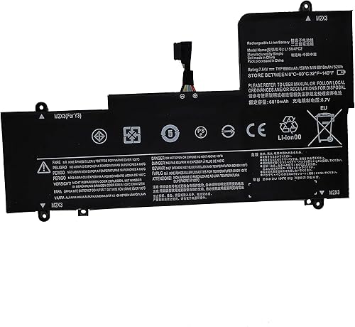 Miniatura 5 de Fully. Nueva L15M4PC2 L15L4PC2 - Batería de repuesto para laptop compatible con Lenovo Yoga 710-14ISK 710-14IKB 710-15IKB 710-15ISK Yoga 710-11