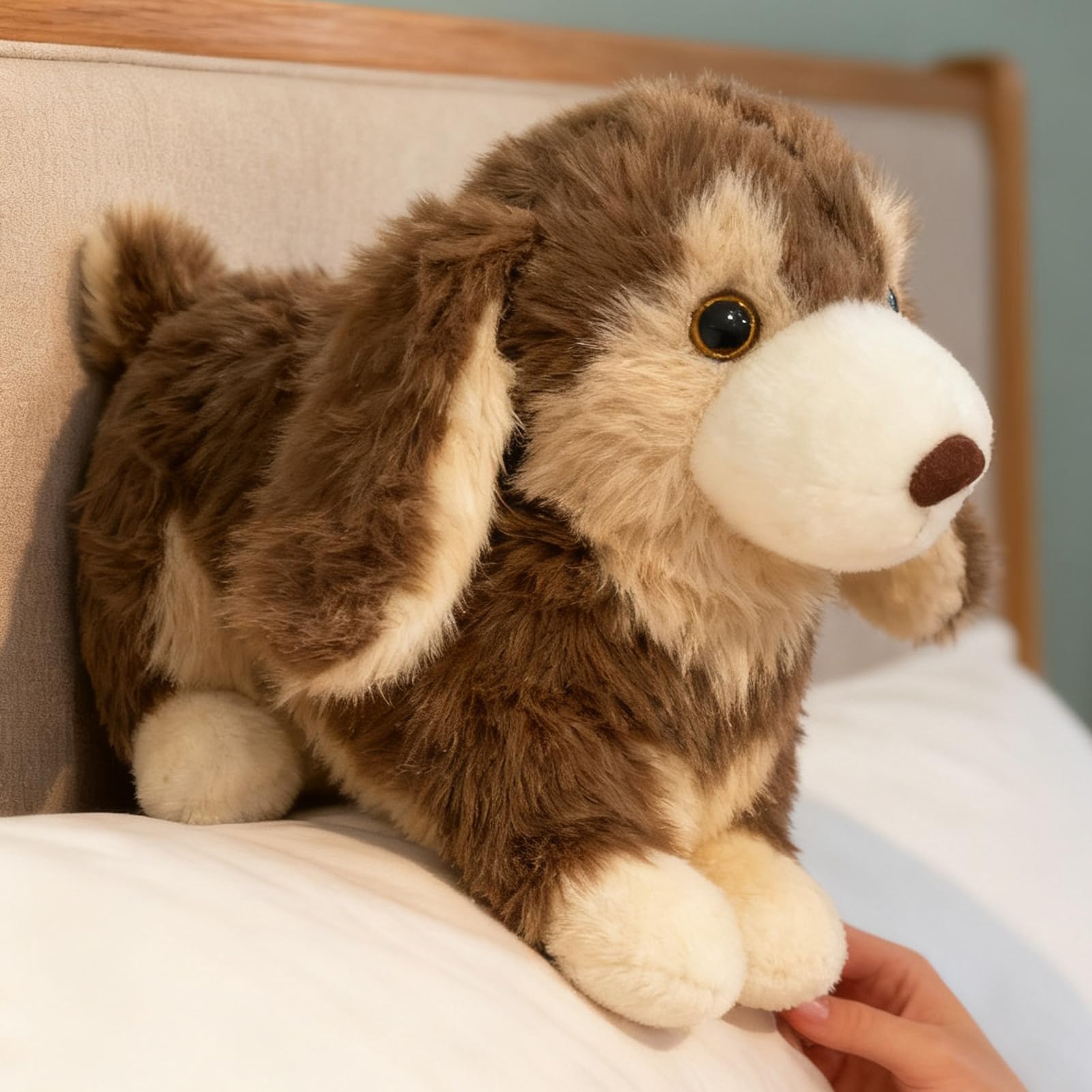 Borsa In Peluche Taschetta Per Conservare A Forma Di Cane | Borsetta Con Design Realistico Per Uso Di Ragazzi, Ragazze, Bambini, Scuola, Viaggio, Donne, Halloween, Lavoro