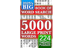 Big Book of Large Print Word Search Puzzles for Adults