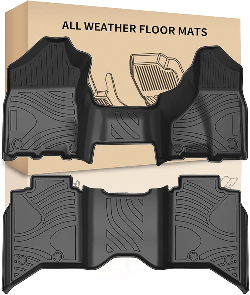 SMARTLINER Custom Fit Rugged Rubber Floor Liners For