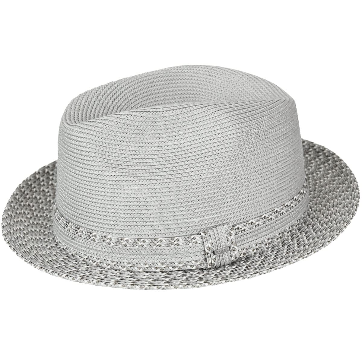 Bailey of Hollywood Men's Mannesroe Braided Fedora Trilby Hat, Overcast, XXL