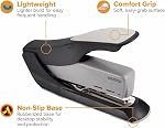 PaperPro inHANCE60 Heavy Duty Stapler - Two Fingers, No Effort, Spring Powered Stapler - 60 Sheets, Gray (1200)