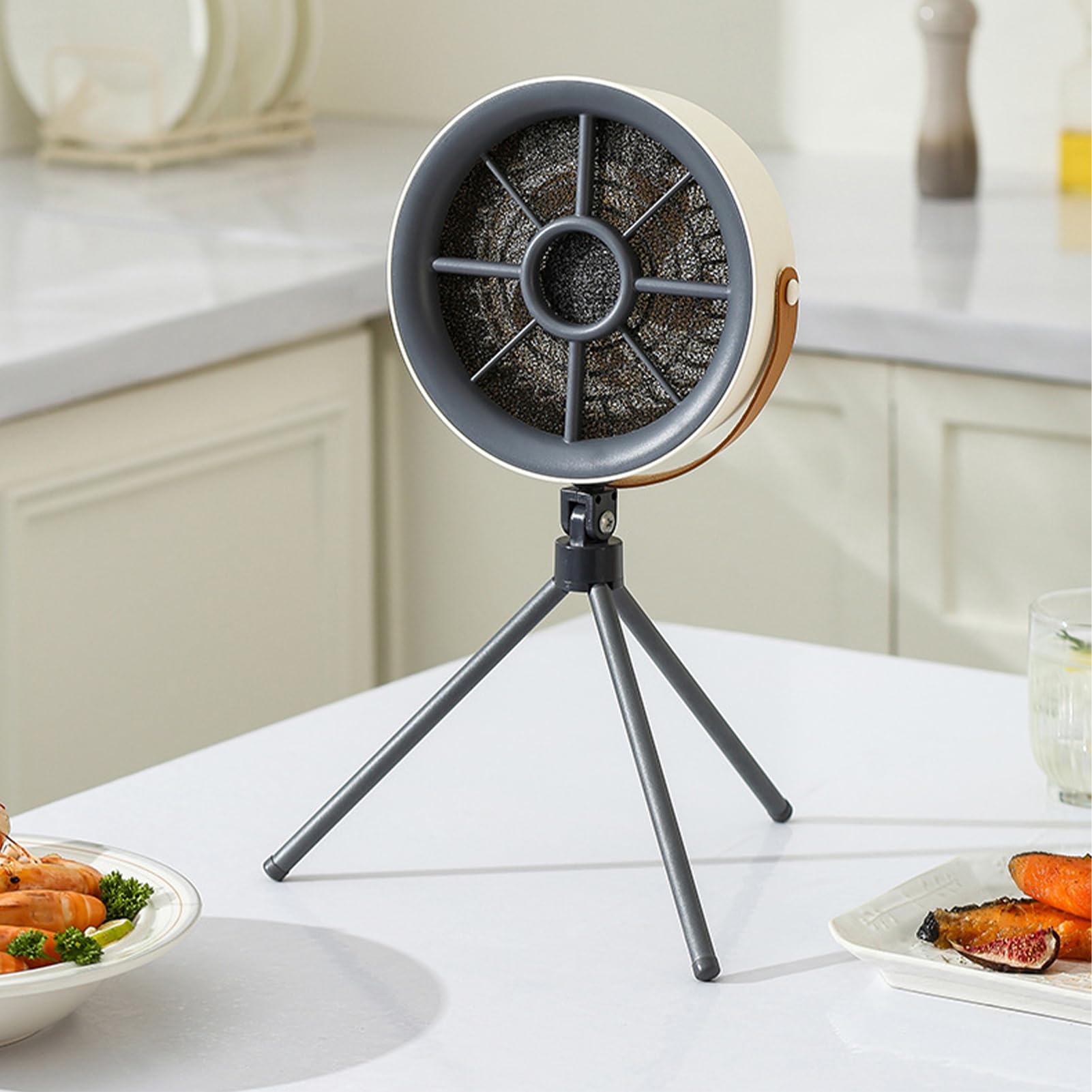 Campana extractora portátil: extractor de desmontable, limpiador de de escritorio compacto | Extractor de humo USB, unidad de purificación de de 3 velocidades para cocinar con barbacoa