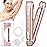 2 in 1 Women Electric Shaver Dual Head Bikini Trimmer for Women IPX7 Waterproof Wet & Dry Use Body Hair Trimmer and Facial Hair Remover for Bikini Underarm Leg Arm Body Face