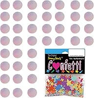 Vista 3 de Círculo de confeti iridiscente 1/4" - Paquete al por menor #8681 QS0