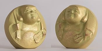 Amazon.co.jp: 福の神 布袋 日展彫刻家 三枝惣太郎 原型＿仏像