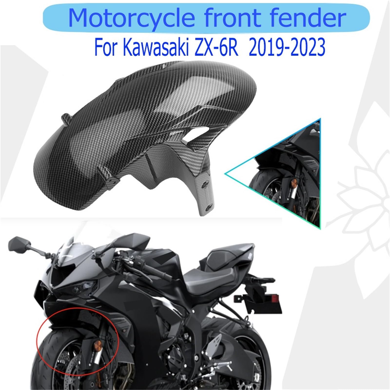 Do 636 ZX-6R 2019 2020 2021 2022 2023 Fairing Tail Cover