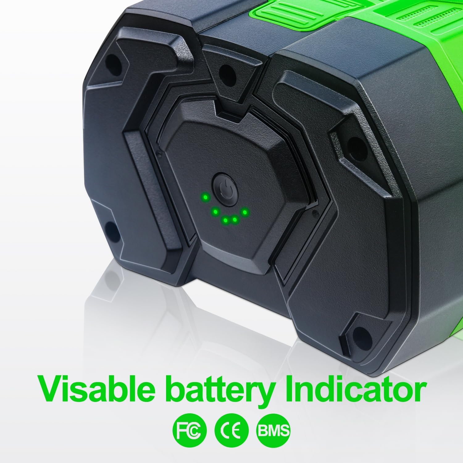 DTK Replacement for EGO 56V Battery 10Ah BA4200 BA4200T BA2800 BA2800T BA5600 BA5600T BA1400 BA1400T Lithium Ion Batteries Cordless Tool 2 Packs