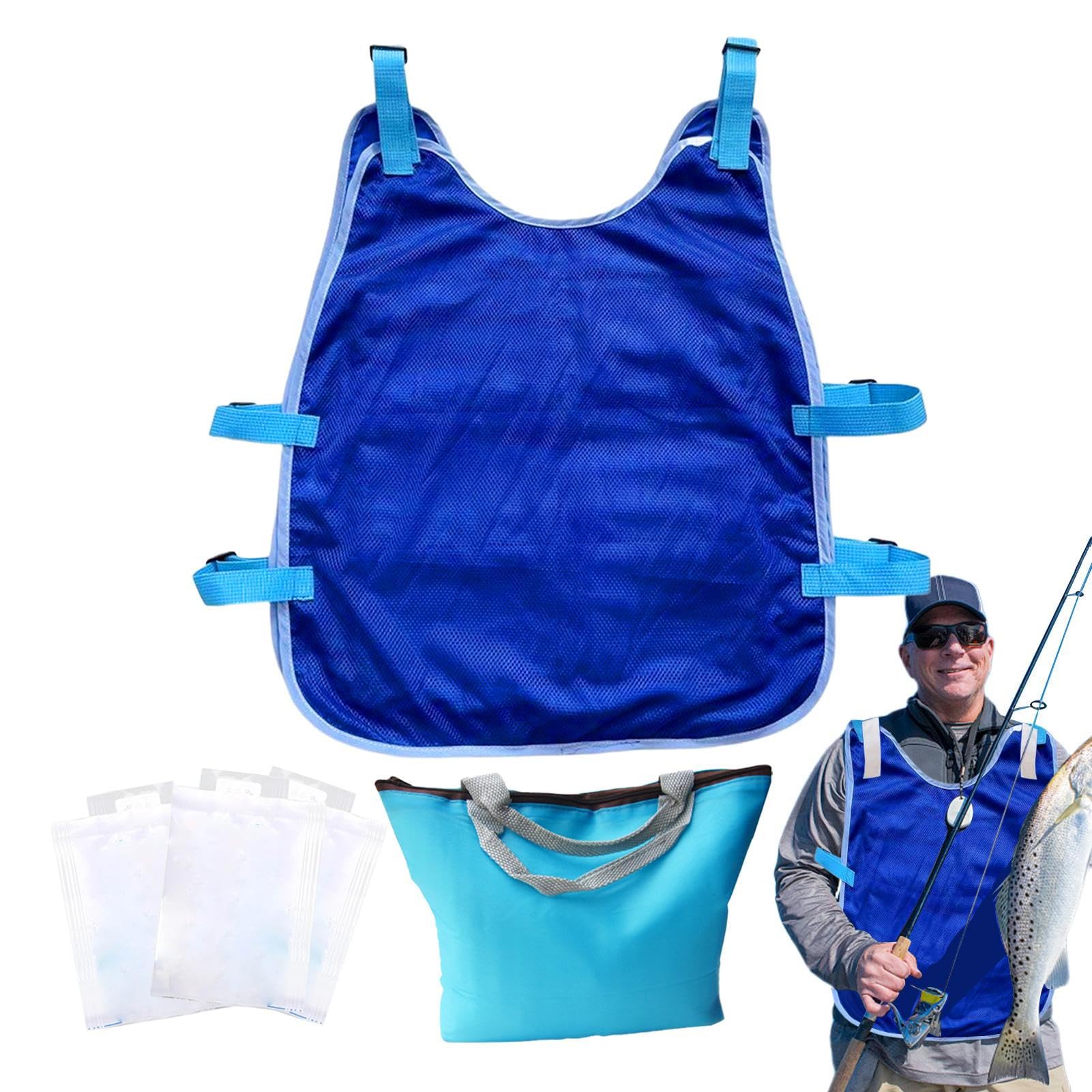 shengyi Chaleco refrigerante, chaqueta de hielo frío, camisa fresca evaporativa de agua, ropa protectora de alta temperatura para deportes y senderismo