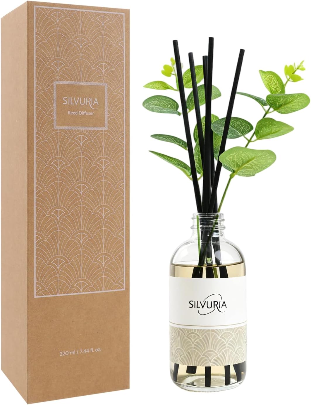 Reed Diffuser Set,Lavender Eucalyptus Scented Oil Diffuser