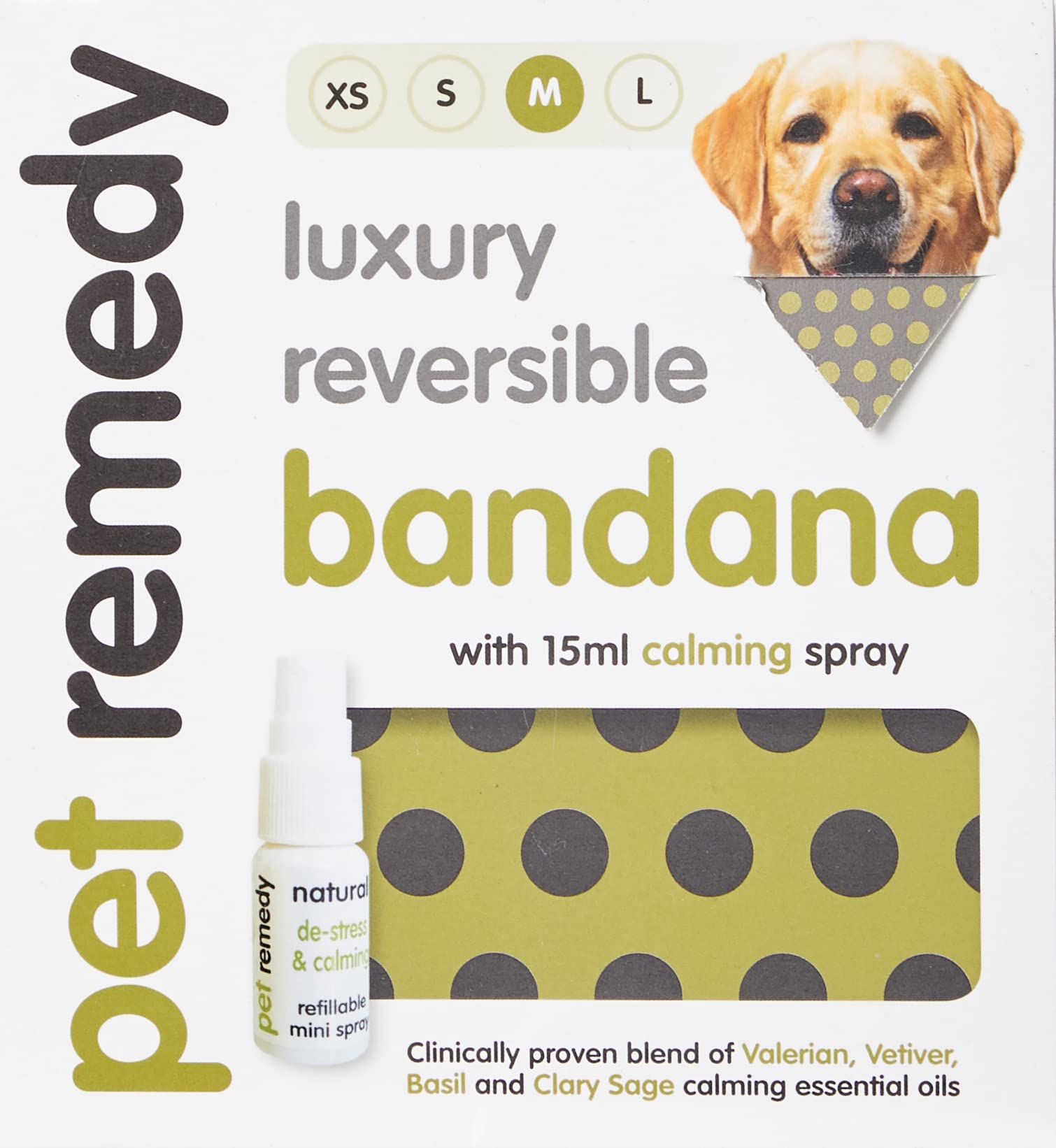 Pet RemedyCalming Bandana Kit - Medium
