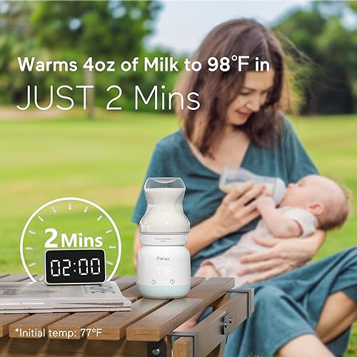 Miniatura 3 de Paruu Calentador de botellas, mini calentador de botellas portátil para salir y viajar
