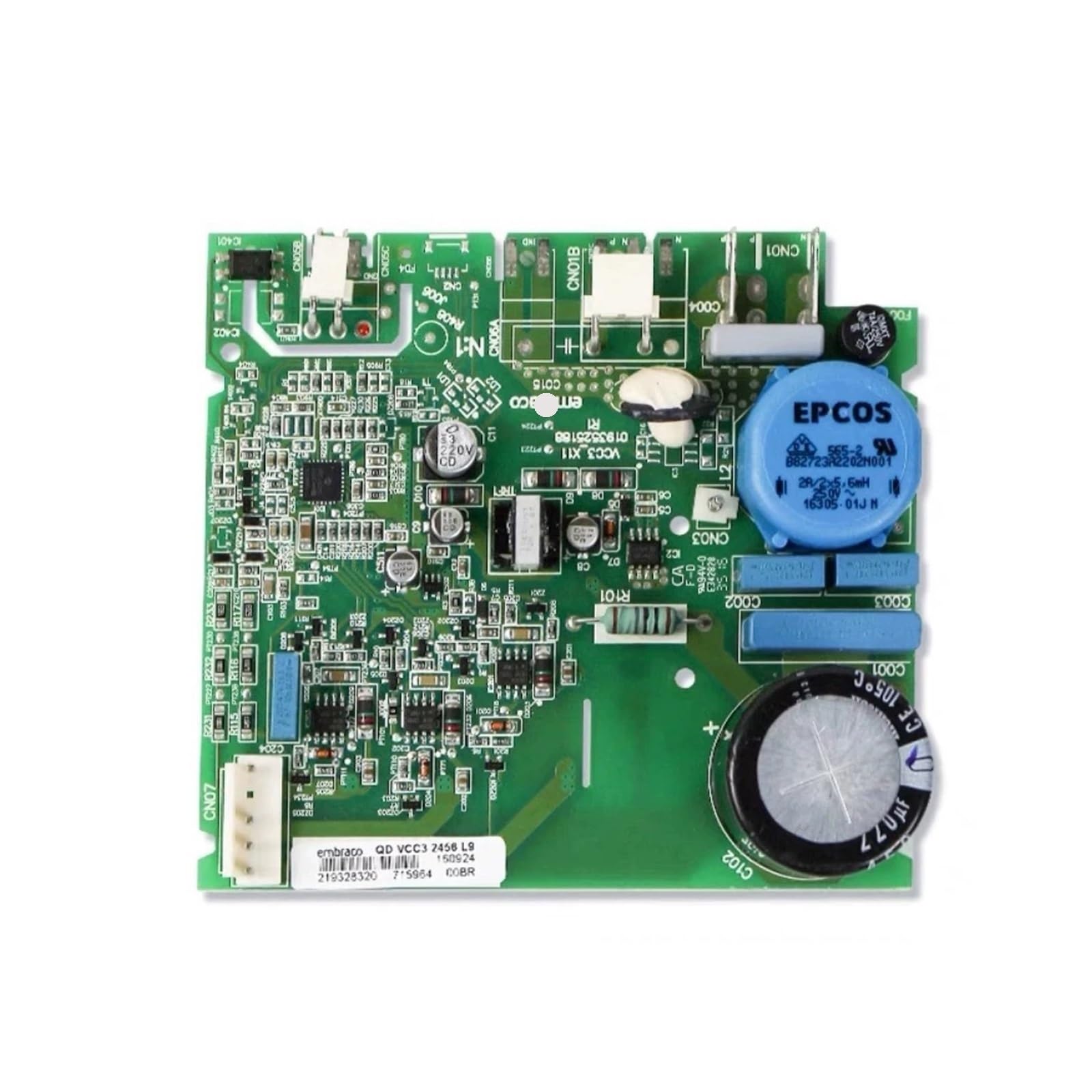 Cthjybfgs 1Pcs Eecon-Qd Vcc3 2456 95 0193525078 Motherboard Inverter Module，Compatible For Haier，Refrigerator